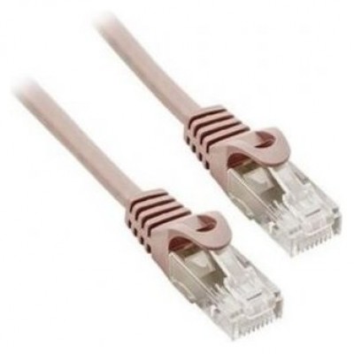 Cable de red UTP Phasak Cat. 6 Cu 25 m. gris